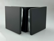 Shower Bracket - Glass to Glass - 90 Degree - Matt Black